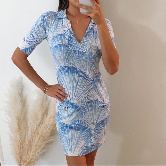 NEW Tori Richard Jaxon Dress XXS blue - Picture 1 of 9